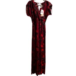 Band of Gypsies Floral Jumpsuit NWT sz XS
